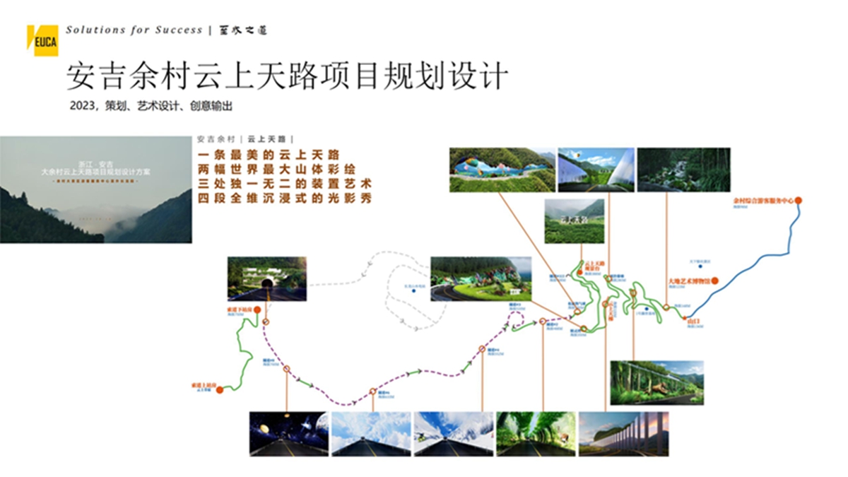 安吉余村云上天路项目规划设计